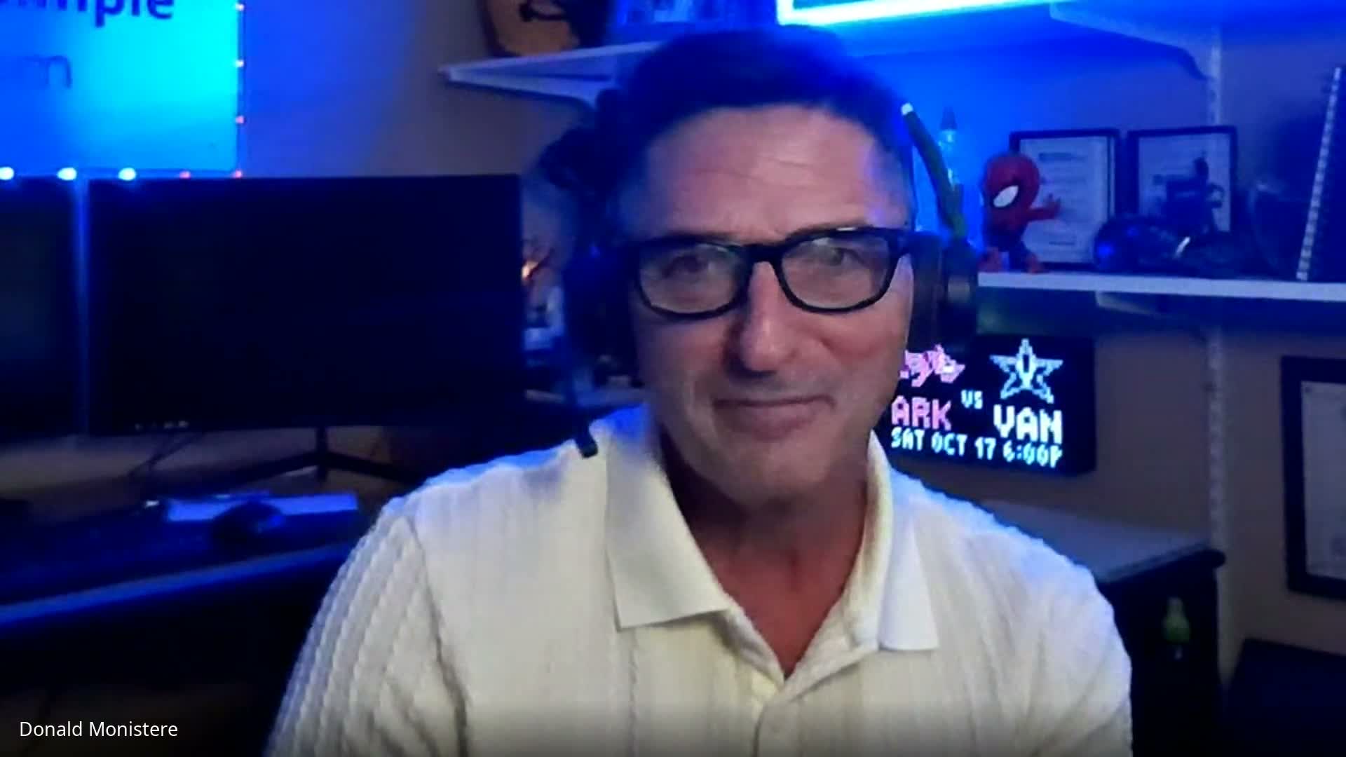 Donald Monistere during our interview